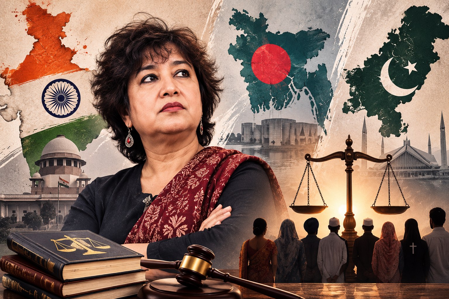 তসলিমার সওয়াল: ভারতেই নয়, UCC হোক বাংলাদেশ-পাকিস্তানেও