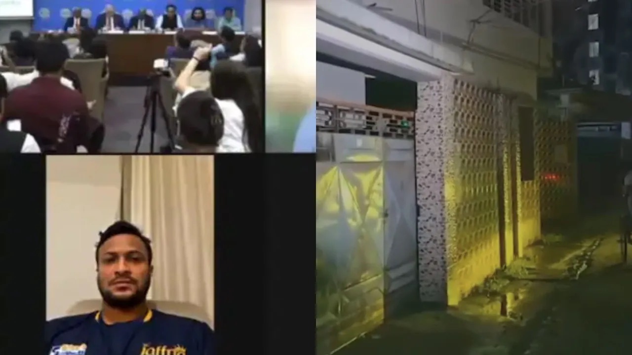 হাসিনার ভার্চুয়াল সাংবাদিক বৈঠকে যোগ দেওয়ার কয়েক ঘণ্টার মধ্যেই সাকিবের বাড়িতে পেট্রোল বোমা হামলা, বাংলাদেশে নতুন রাজনৈতিক বিতর্ক