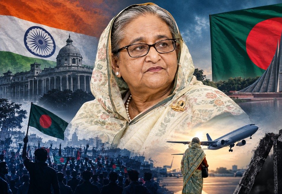 ‘আমার সাংবাদিক বৈঠকেই কি দু’দেশের সম্পর্ক ভেঙে পড়বে?’ ভারত থেকে প্রত্যাবর্তনের বার্তা হাসিনার